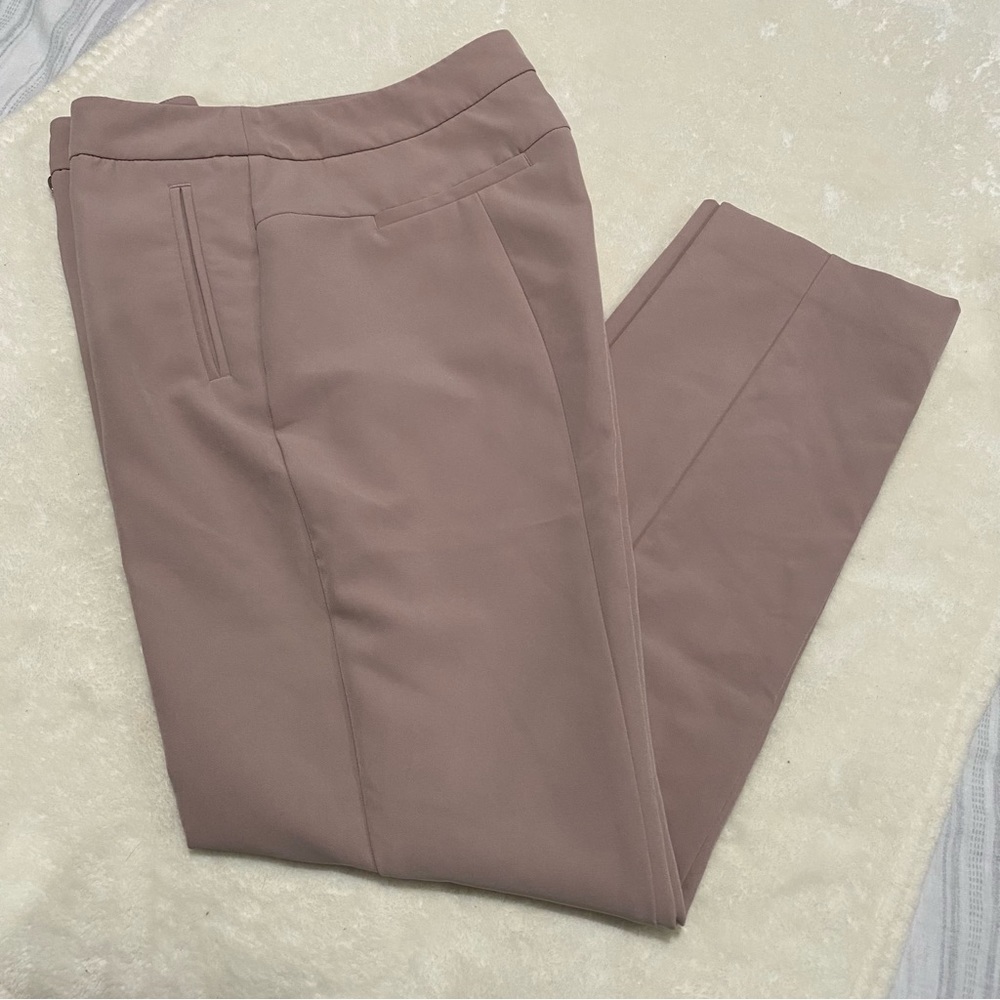 Adrianna Papell Pink Kate Fit Pants